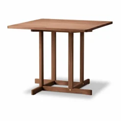 BM80 Mogensen Shaker Table bord 90x90 cm Rökt oljad ek