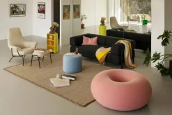 Boa puff Ø114 cm Cotton candy