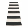 Bob gångmatta Black/vanilla 70x225 cm