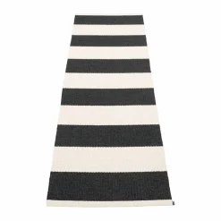 Bob gångmatta Black/vanilla 70x225 cm