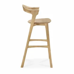 Bok barstol Lackerad ek 75 cm