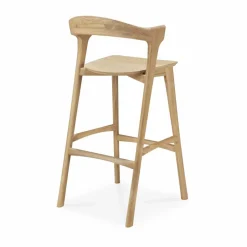 Bok barstol Lackerad ek 75 cm