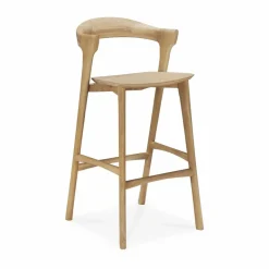 Bok barstol Lackerad ek 75 cm