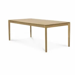 Bok matbord Lackerad ek 180x90 cm