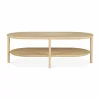 Bok soffbord Oak 120x60 cm