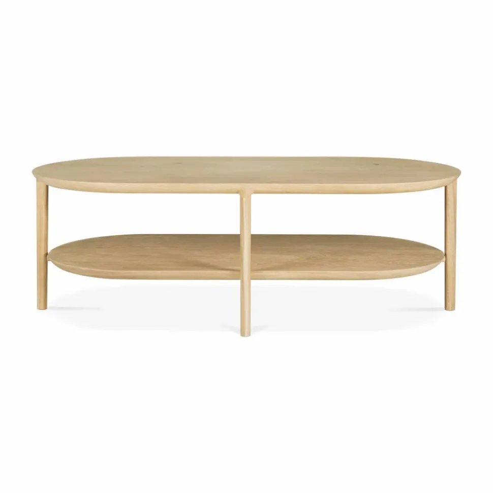 Bok soffbord Oak 120x60 cm