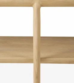 Bok soffbord Oak 120x60 cm