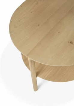 Bok soffbord Oak 120x60 cm