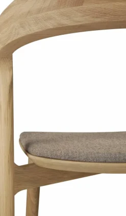 Bok stol Oak warm grey