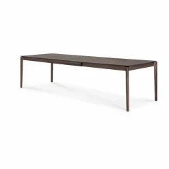 Bok utdragbart matbord Brunlackerad ek 100x200/300 cm