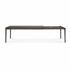 Bok utdragbart matbord Brunlackerad ek 100x200/300 cm