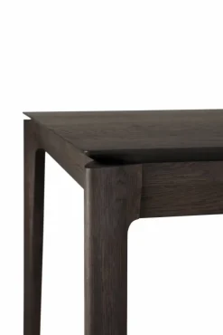 Bok utdragbart matbord Brunlackerad ek 100x180/280 cm