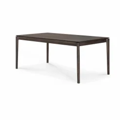Bok utdragbart matbord Brunlackerad ek 100x180/280 cm