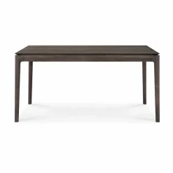 Bok utdragbart matbord Brunlackerad ek 90x160/240 cm