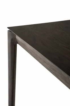 Bok utdragbart matbord Brunlackerad ek 90x160/240 cm