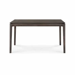 Bok utdragbart matbord Brunlackerad ek 90x140/220 cm