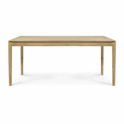 Bok utdragbart matbord Lackerad ek 100x180/280 cm
