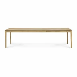 Bok utdragbart matbord Lackerad ek 100x180/280 cm
