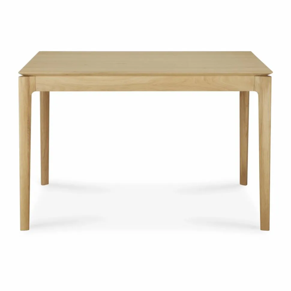 Bok utdragbart matbord Lackerad ek 90x120/180 cm