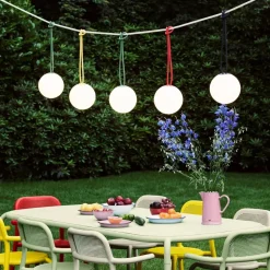 Bolleke lampa light grey