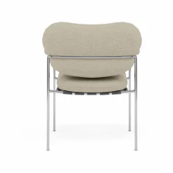 Bollo stol Barnum 2-polished stainless steel