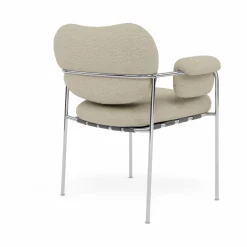 Bollo stol Barnum 2-polished stainless steel