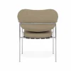 Bollo stol Ecriture 0240-polished stainless steel