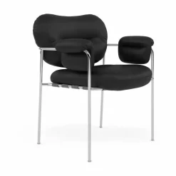 Bollo stol Elmosoft 99999-polished stainless steel