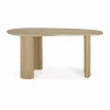 Boomerang skrivbord Lackerad ek 160x83x76 cm