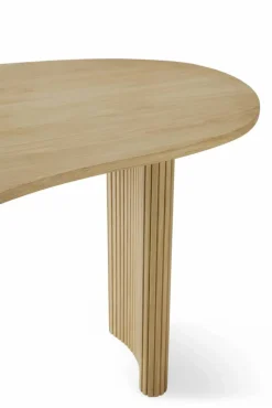 Boomerang skrivbord Lackerad ek 160x83x76 cm
