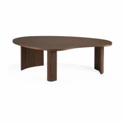 Boomerang soffbord Teak 126x74 cm