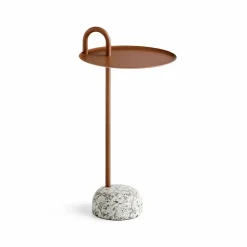 Bowler sidobord Pale brown-granite