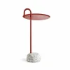 Bowler sidobord Tile red-granite