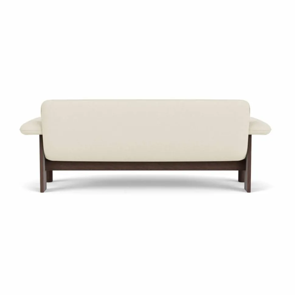 Brasilia soffa 2-sits Dark oak-Baru 0200