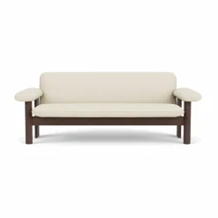 Brasilia soffa 2-sits Dark oak-Baru 0200