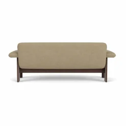 Brasilia soffa 2-sits Dark oak-Audo Bouclé 02