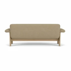 Brasilia soffa 2-sits Natural oak-Audo Bouclé 02