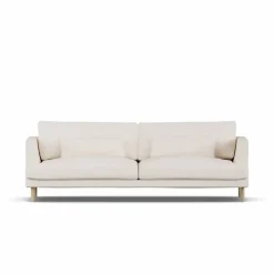 Bredhult soffa Caleido Beige 9600-vitoljad ek 3-sits