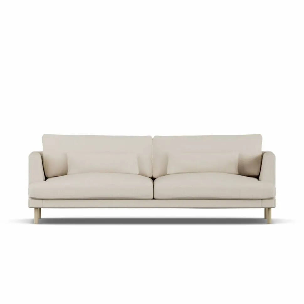 Bredhult soffa Jump Beige 1956-vitoljad ek 3-sits