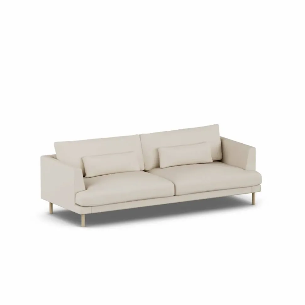 Bredhult soffa Jump Beige 1956-vitoljad ek 3-sits