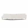 Bredhult soffa Jump Off White 1954-vitoljad ek 3-sits A1