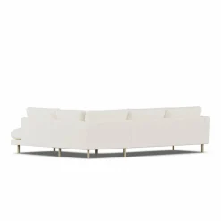Bredhult soffa Jump Off White 1954-vitoljad ek 3-sits A1