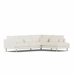 Bredhult soffa Jump Off White 1954-vitoljad ek 3-sits A1