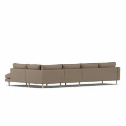 Bredhult soffa Same Mole 6674-vitoljad ek 4-sits B1