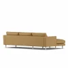 Bredhult soffa Same Ochre 6676-vitoljad ek 2 5-sits C2