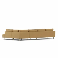 Bredhult soffa Same Ochre 6676-vitoljad ek 4-sits B1