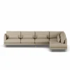 Bredhult soffa Same Sand 6672-vitoljad ek 4-sits B1