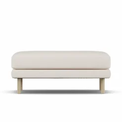 Bredhult fotpall Caleido Beige 9600-vitoljad ek