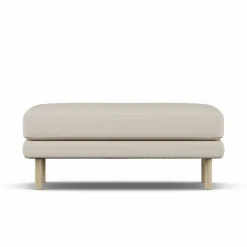 Bredhult fotpall Jump Beige 1956-vitoljad ek