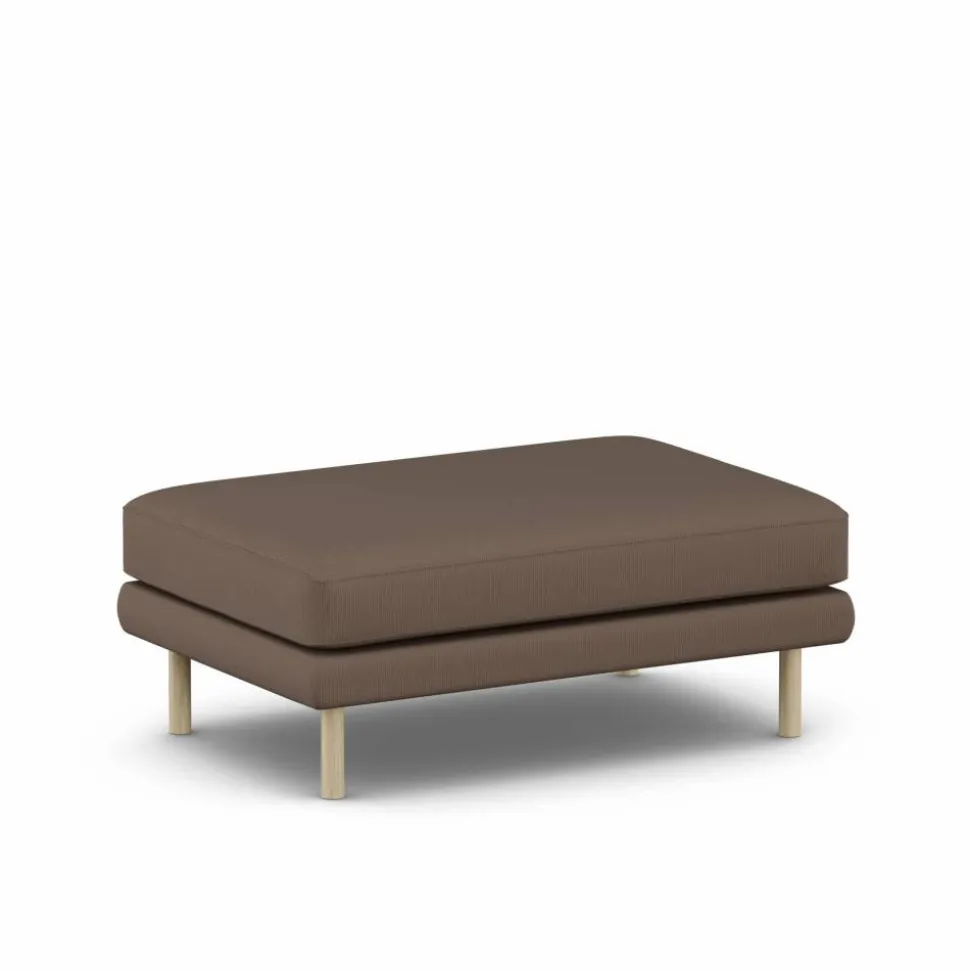 Bredhult fotpall Jump Brown 1955-vitoljad ek